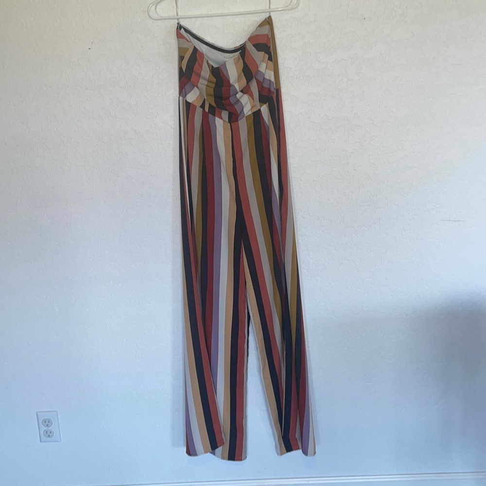 Strapless jumpsuit